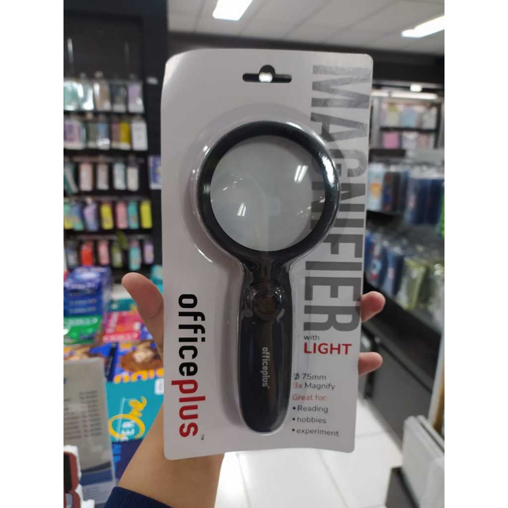 

Gramedia Kediri- OFFICE-P MAGNIFIER 75MM BLACK OP-M75B