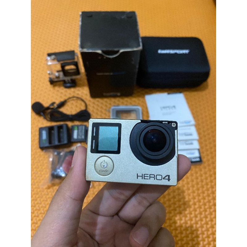 Gopro Hero 4 bekas siap vlog motovlog