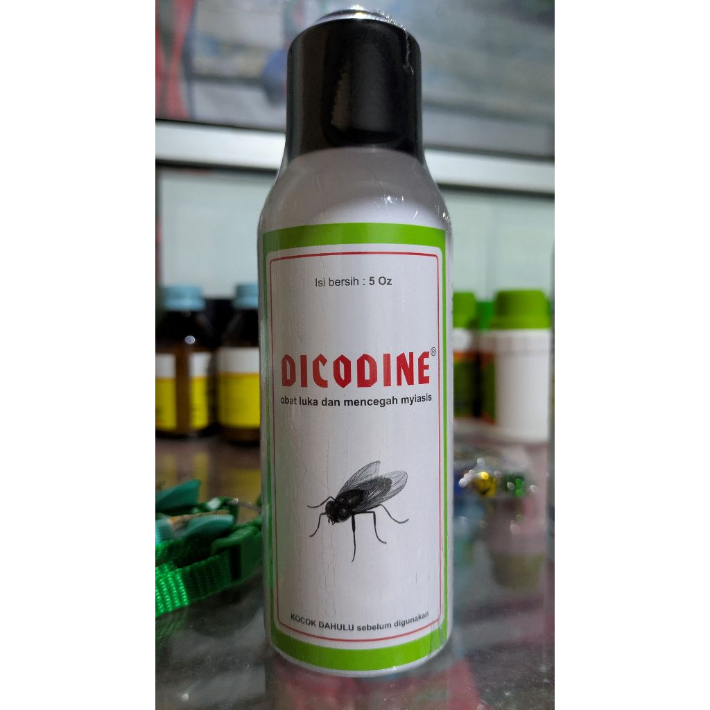 Dicodine  Obat luka dan mencegah myiasis