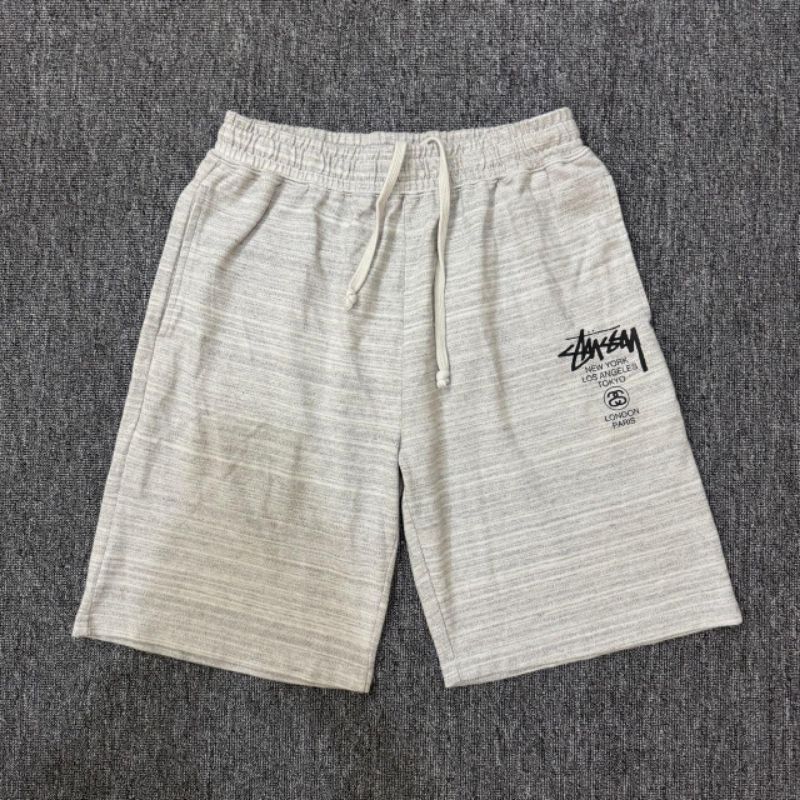 Stussy - Celana Pendek Abu Tokyo -