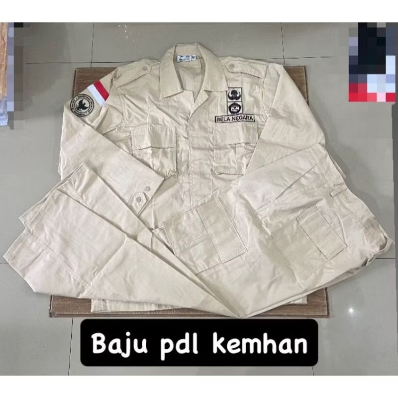 SETELAN BAJU DAN CELANA PDL PNS KEMHAN RI (PRODUKSI).