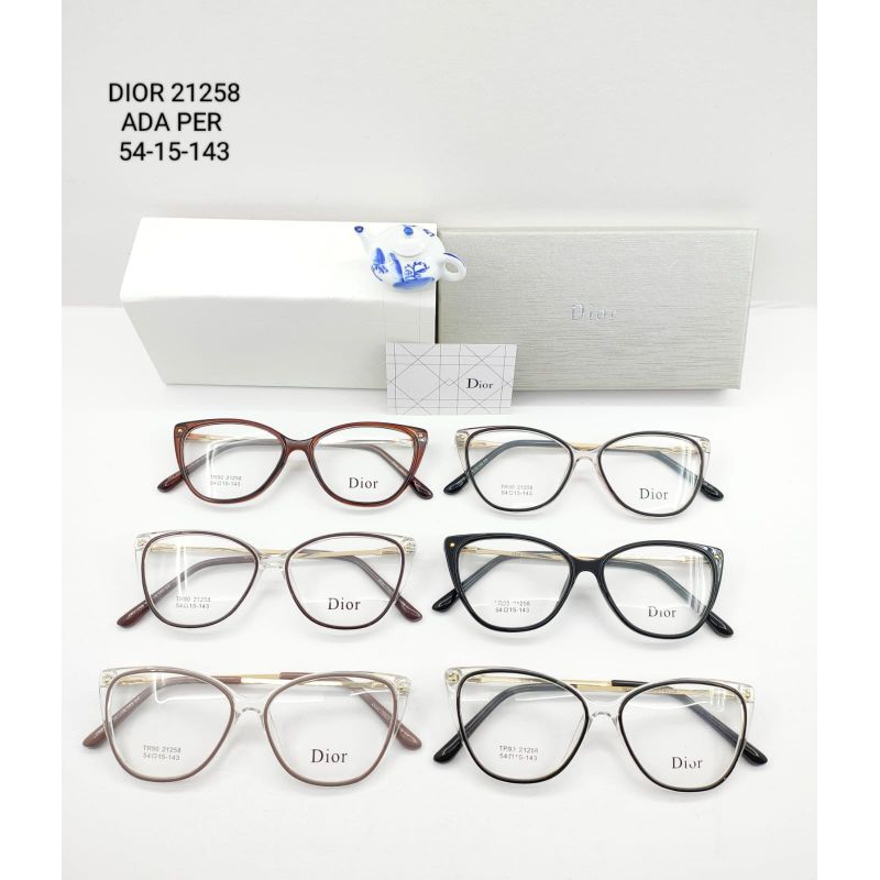 DIOR Kacamata wanita kekinian