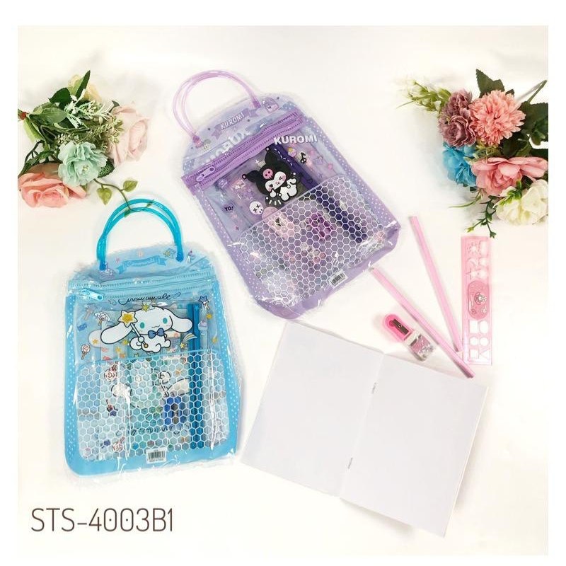 

OTH 4003B1 - ISI 12 SET STATIONARY SET SANRIO DENGAN TAS JINJING