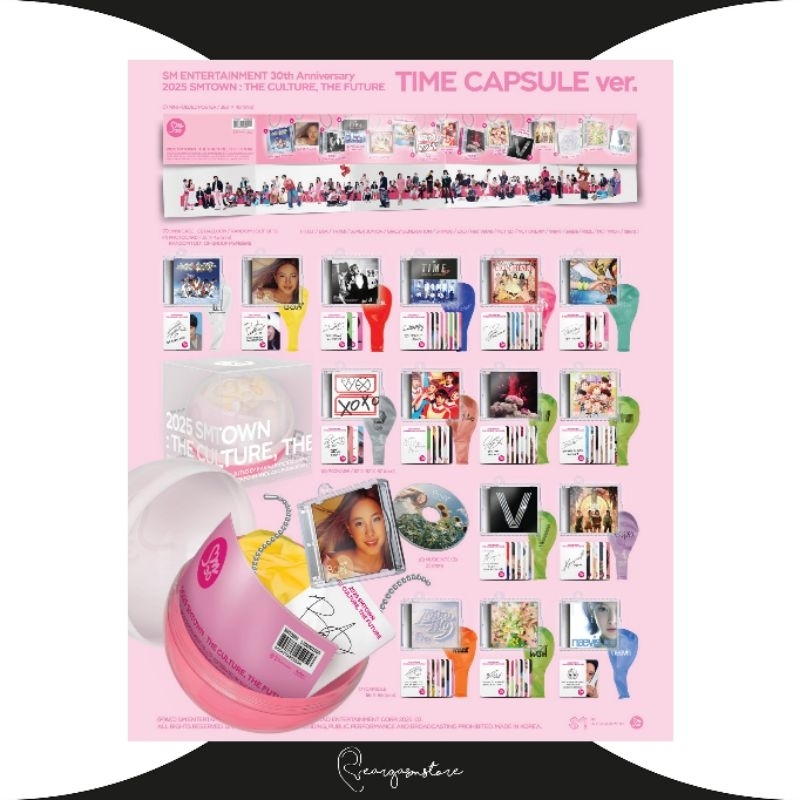 SMTOWN - 2025 SMTOWN : THE CULTURE THE FUTURE (TIME CAPSULE VER)