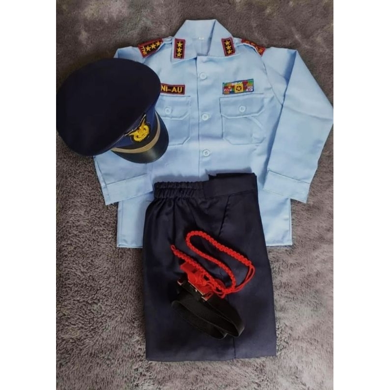 Baju seragam TK/ paud TNI-AU Anak