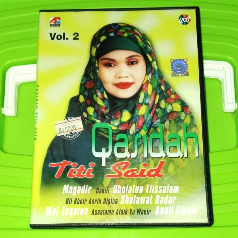 VCD Titi Said - Qasidah Vol. 2 Hj U'un Unarsih Magadir Ganili Sholatun Fiissalam Bil Khoir Asrik Ala