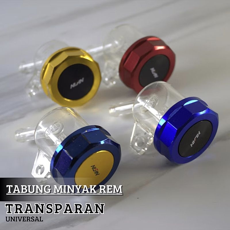 Nissin Tabung Minyak Rem Depan CNC Nissin Tabung Minyak Rem Model Miring Tabung Minyak Rem Depan Kec
