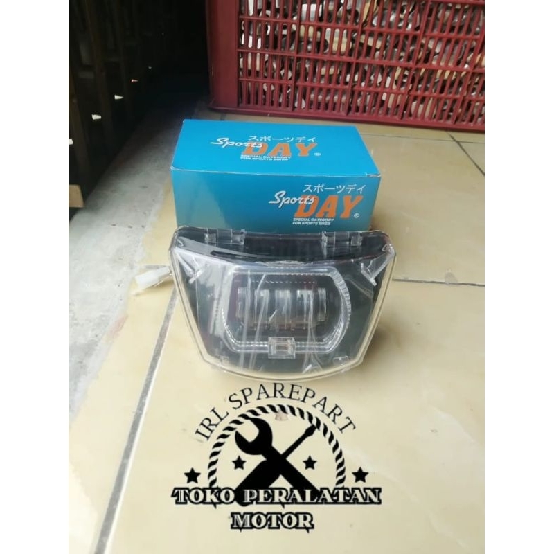 Lampu Depan FizR / Vega Lama Daymaker LED Headlamp Yamaha FisR Fiz R F1ZR Sportday