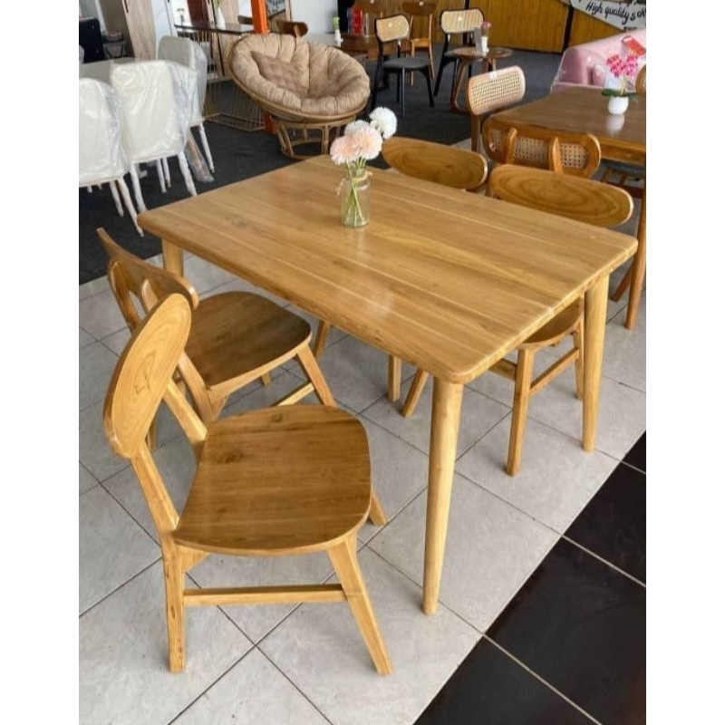 MEJA MAKAN MINIMALIS KURSI MAKAN ROPAN MINIMALIS MODERN