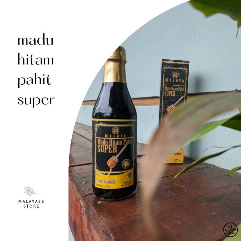 

MALAYA 33 MADU HITAM PAHIT PLUS INSULIN
