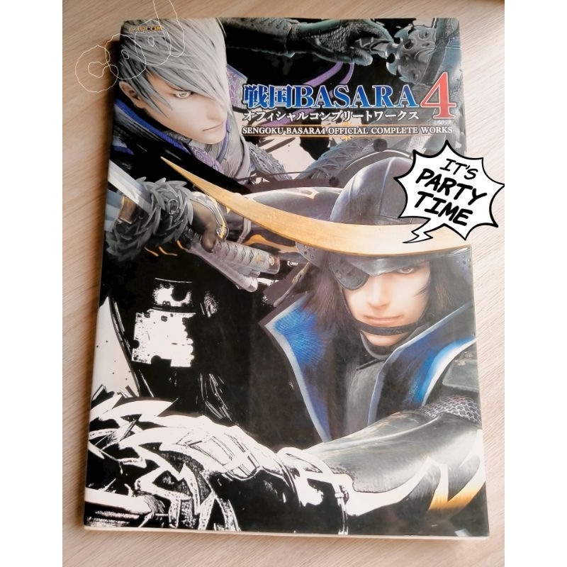 [READY] Sengoku Basara 4 Senbasa Official Game Complete Works Artbook Guidebook original impor japan