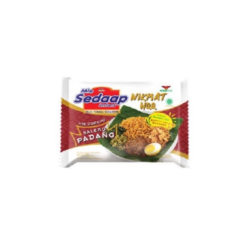

10 PCS MIE SEDAAP SALERO PADANG