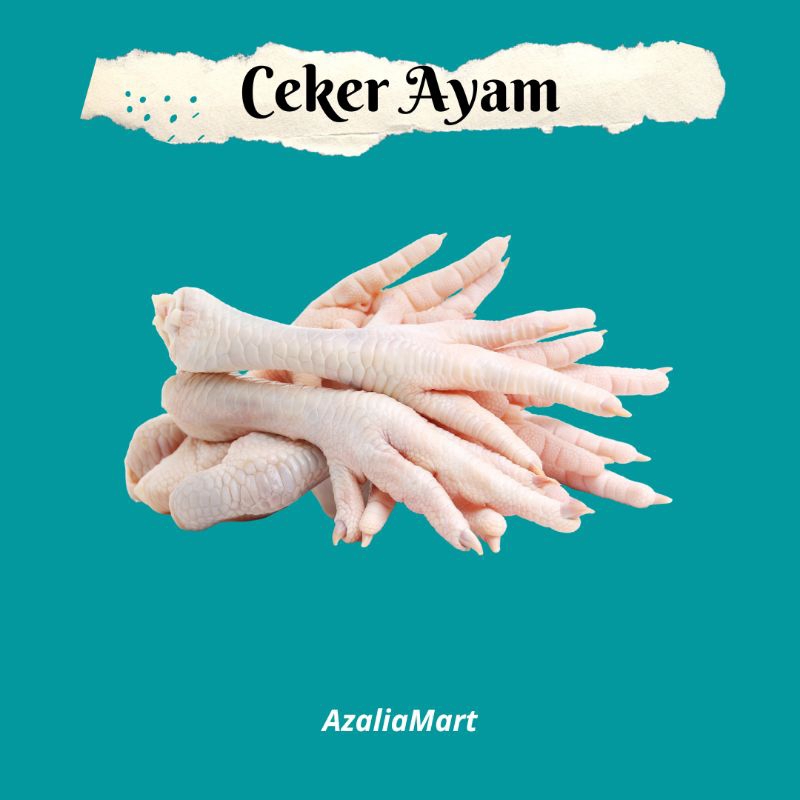 

ceker ayam segar beku 500gr/1000gr