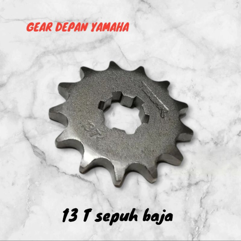 Gear Gir Depan 13 T Yamaha Fizr Rx King Vega R Zr Jupiter Z Mx New Mxking Cripton