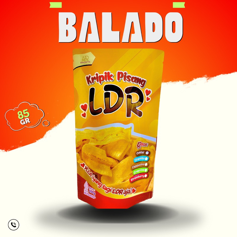 

KRIPIK PISANG BALADO LDR