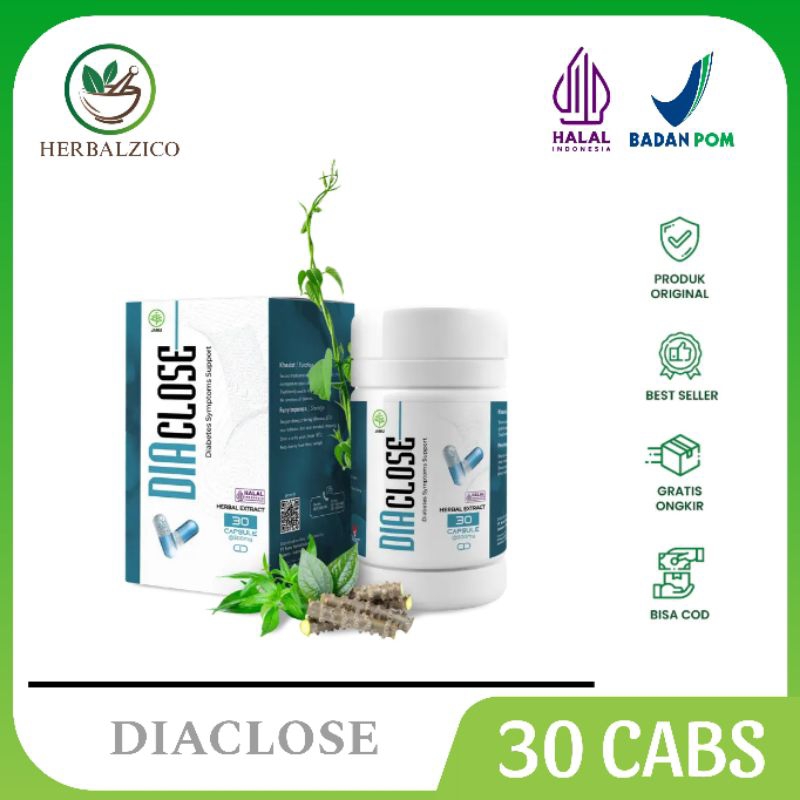 Diaclose Asli Original Obat Diabetes
