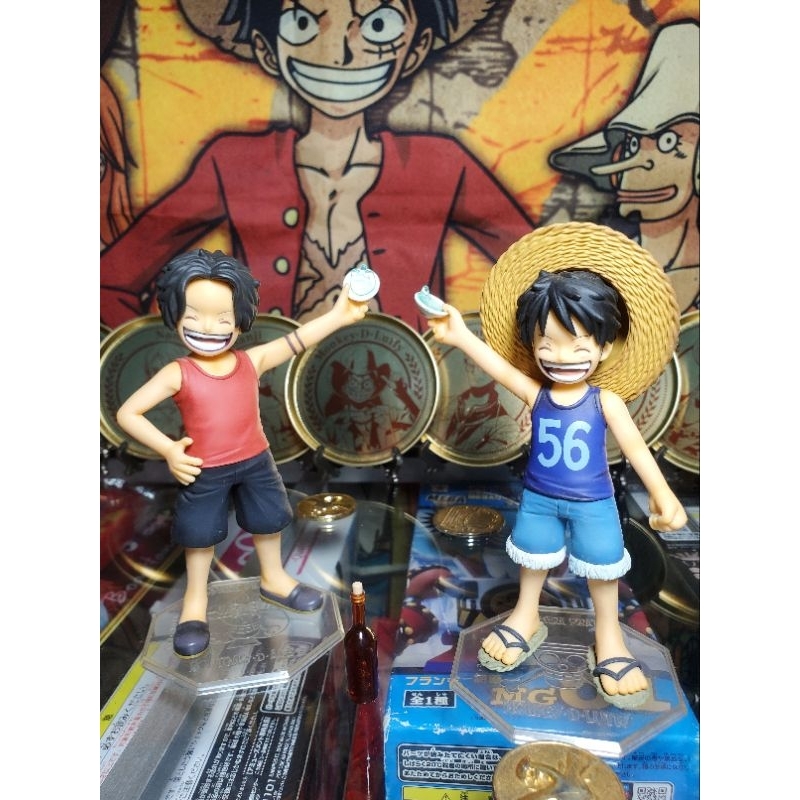 Action figure one piece luffy ace original Megahouse pop.