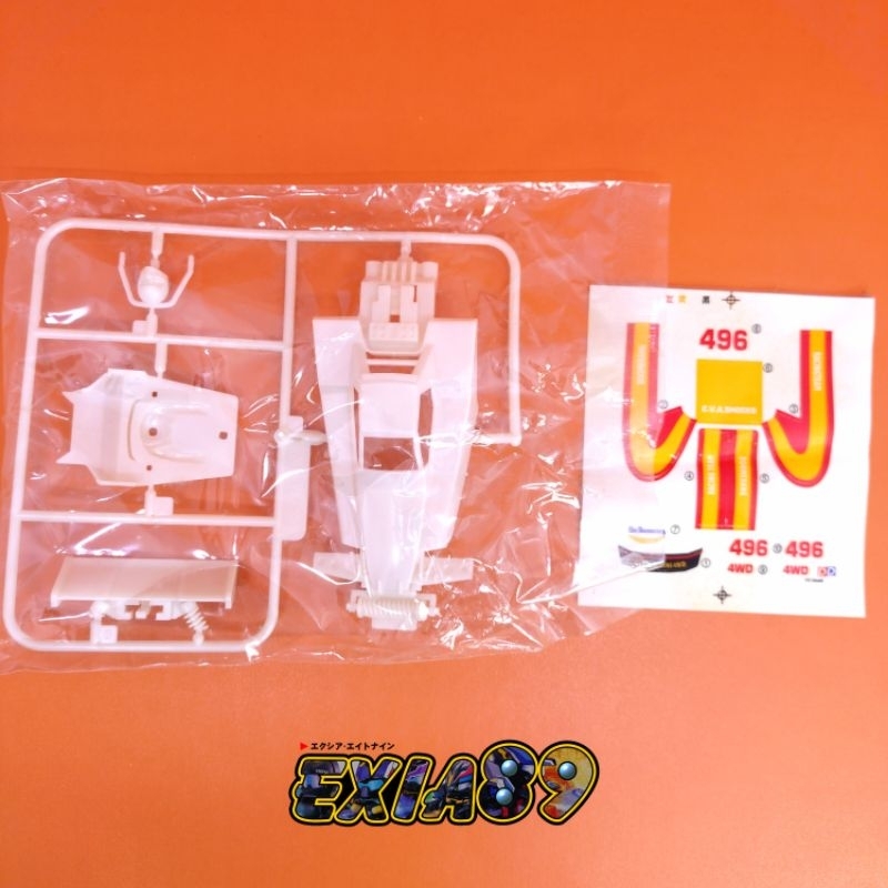 DD VC Model Racing Mini 4WD - The Boomerang 496 Body