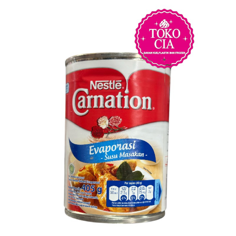 

Nestle Carnation Evaporasi Susu Makanan 405g