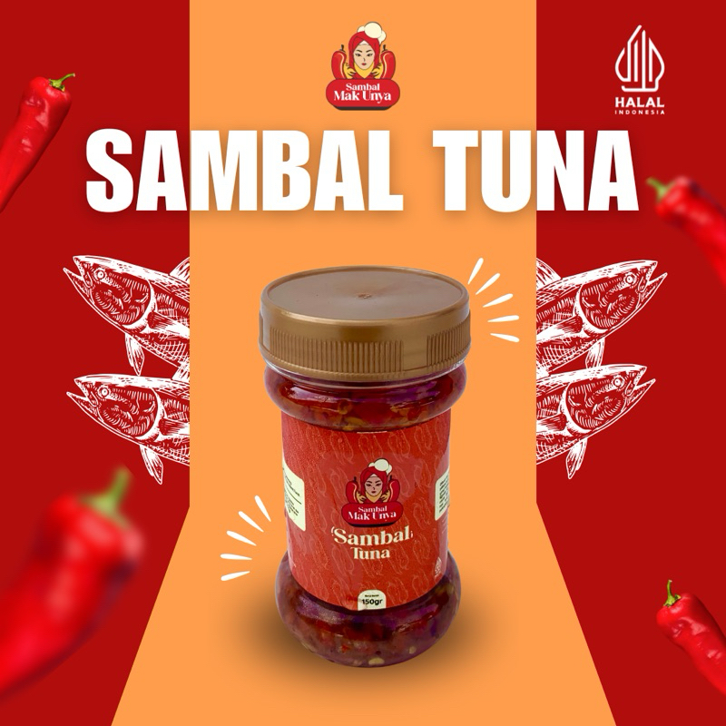 

Sambal Mak Unya - Sambal Tuna - 150gr