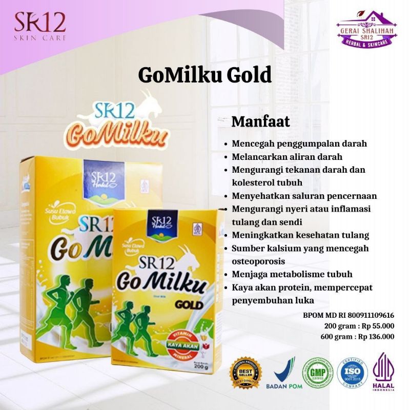 

Go Milku SR12 susu kambing