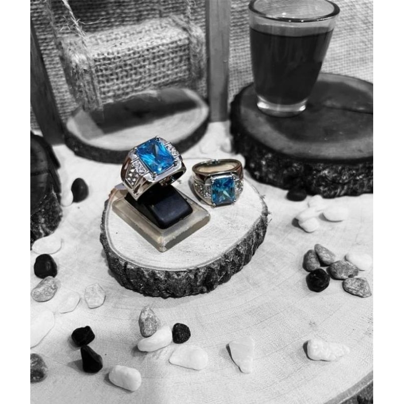 Aksesoris Cincin Batu Pria