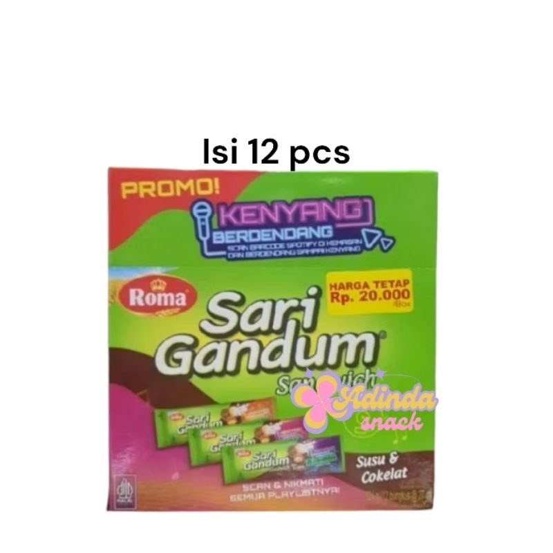 

sari gandum 1 pack isi 12