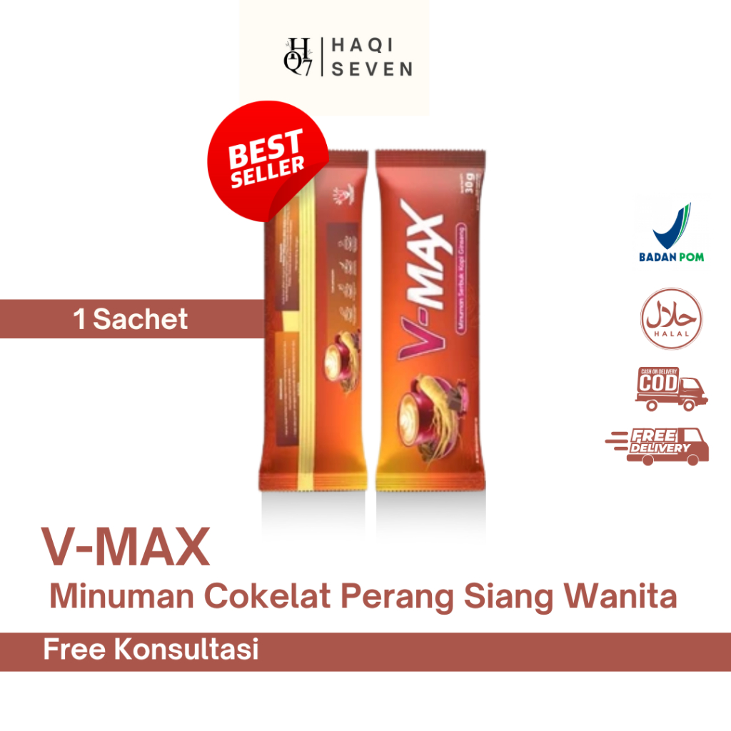 

V-MAX Minuman Cokelat Perang Siang Wanita