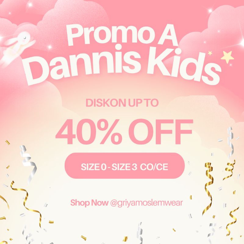 DANNIS PROMO BUSANA MUSLIM ANAK || ABAYA KIDS DANNIS PROMO || KOKO KIDS DANNIS PROMO || DANNIS SALE