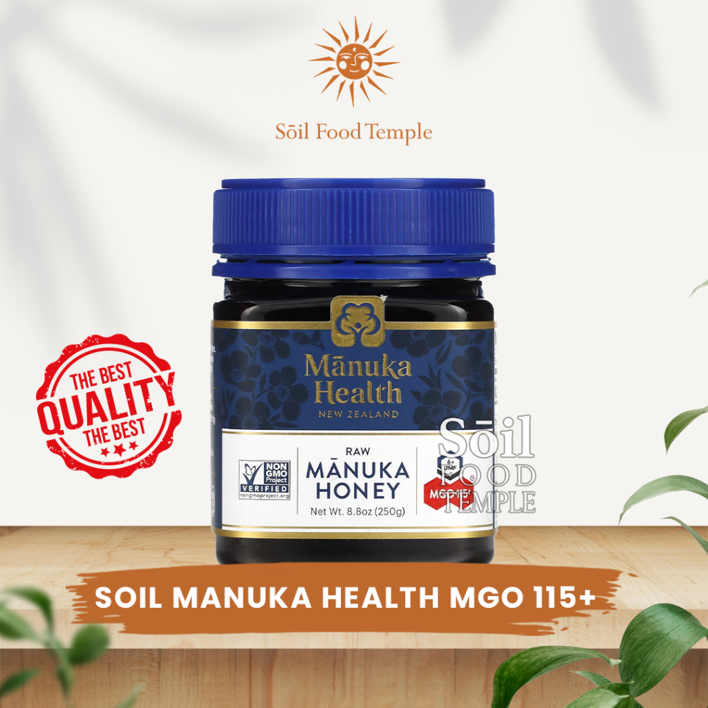 Manuka Health MGO 115+ Original NZ by Soil Food Temple