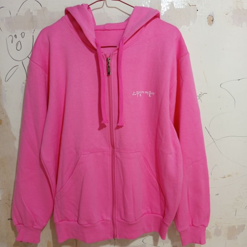 Hoodie Zipper Made in Korea orriginal preloved