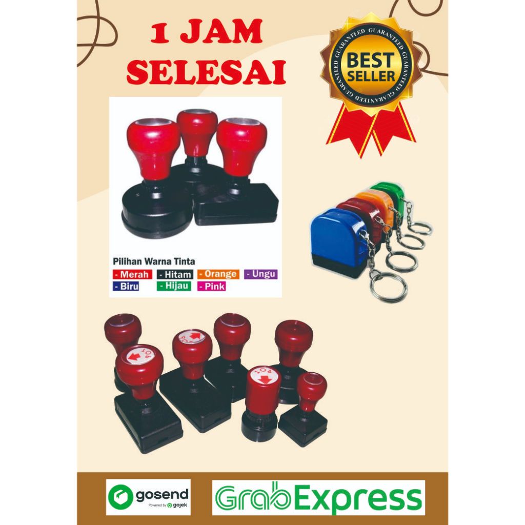 

STEMPEL WARNA UKURAN KECIL 2 WARNA