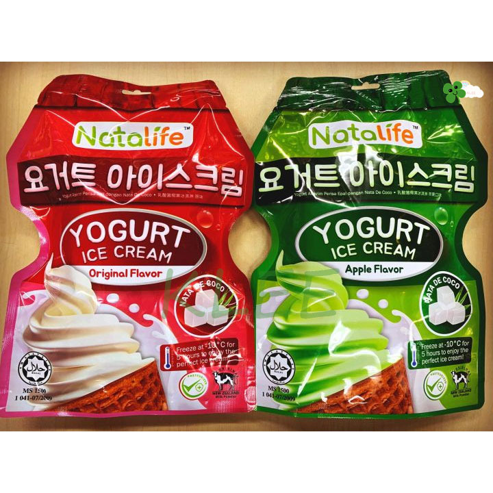 

Natalife Yogurt Ice Cream - Natalife Yogurt Ice Cream Original Flavor - Apple Flavor (Isi 5 pcs @60ml) 300ml