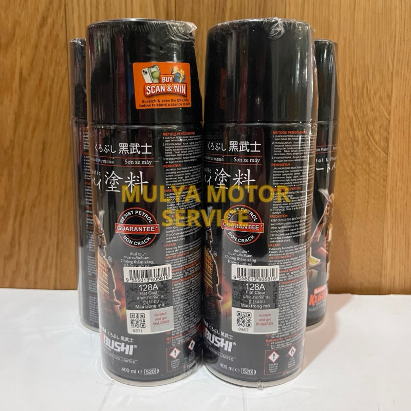 Samurai Paint Kurobushi Doff Clear