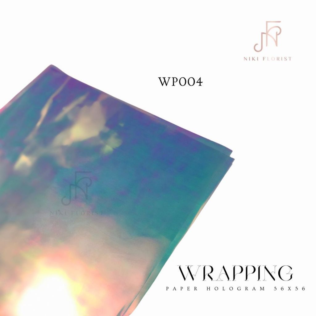 

Wrapping Bunga Plastik Hologram/ Perlengkapan Hand Buket