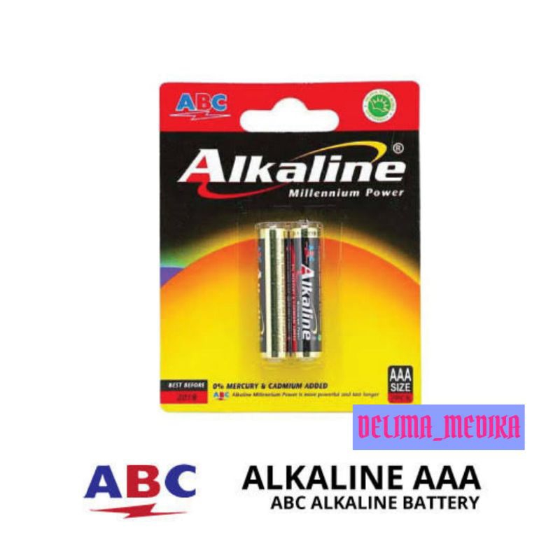 Baterai Alkaline AAA Harga Per Buah / Batre A2 AAA ABC Alkaline