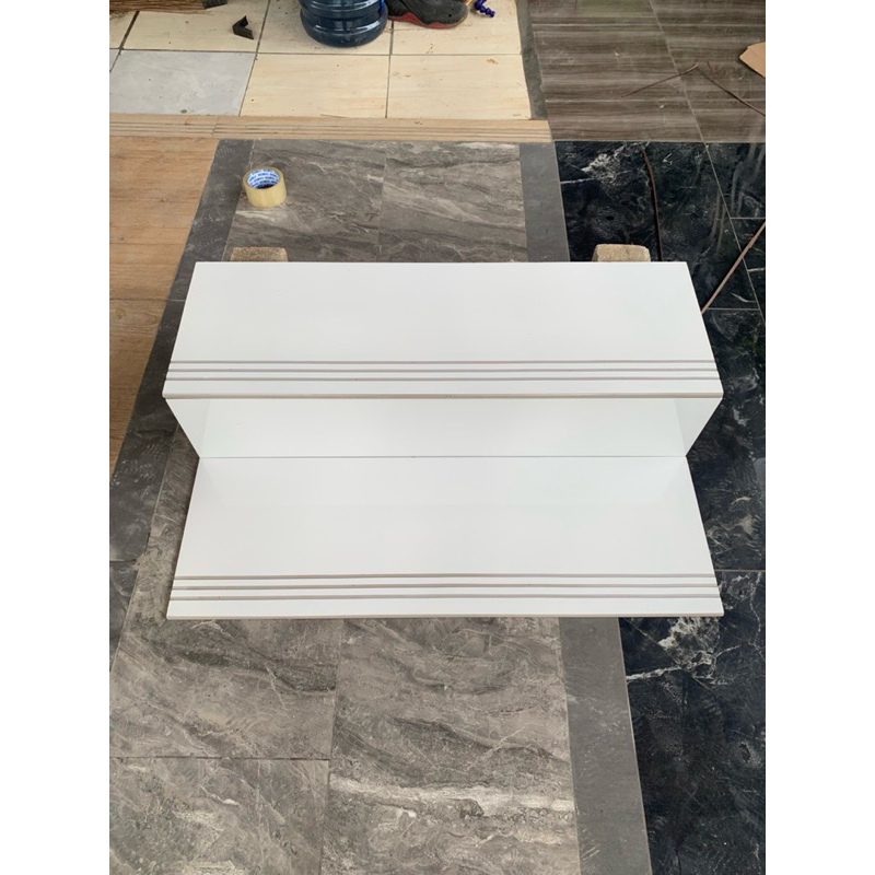 Granit anak tangga 30x90+20x90 Putih polos