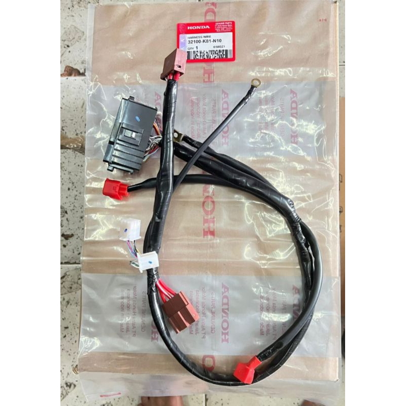 kabel aki honda beat esp asli original