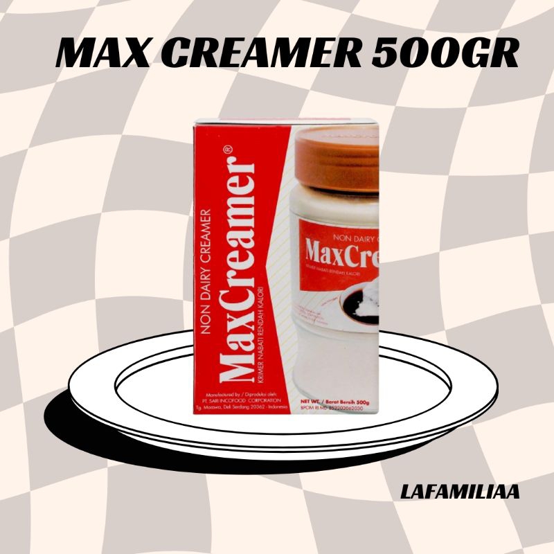 

Max Creamer 500gr