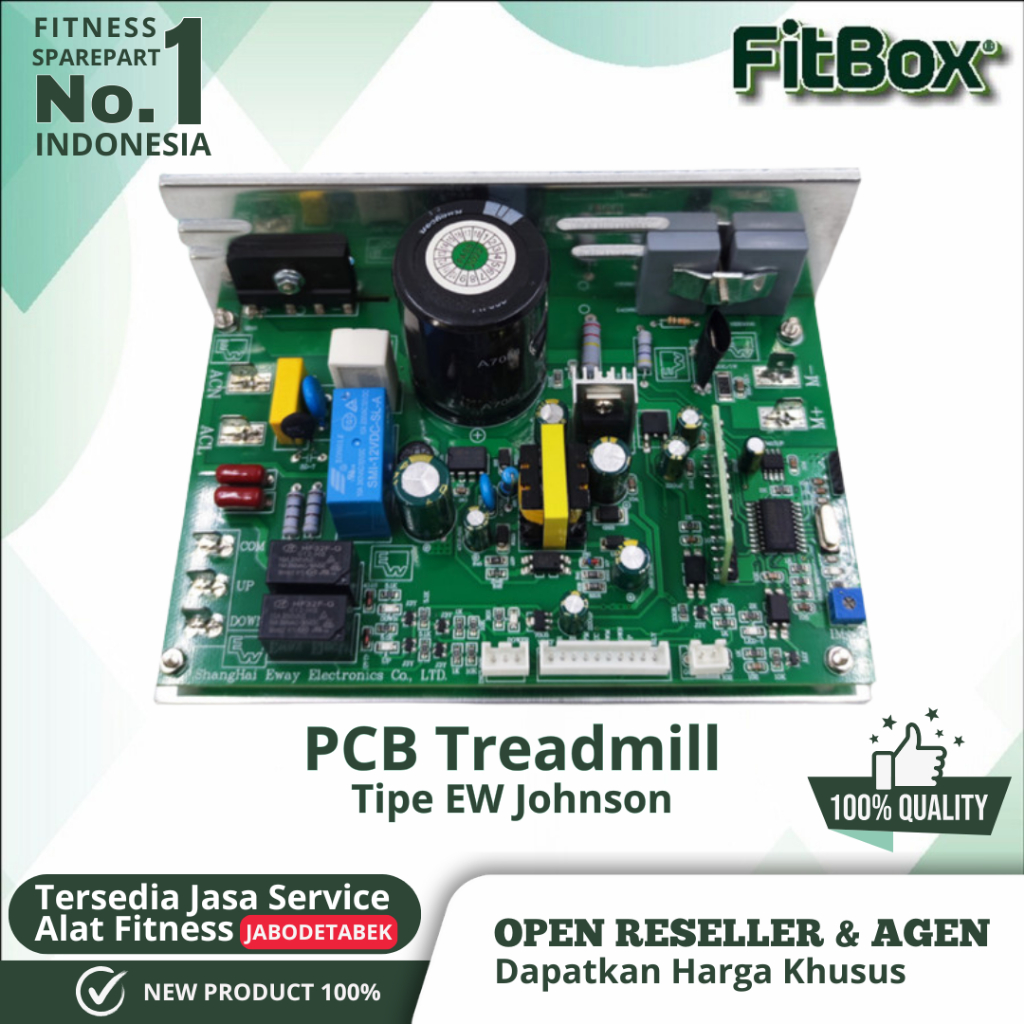 PCB Treadmill - Controller/Modul Treadmill TIPE EW JHONSON - PCB TREADMILL EW JHONSON
