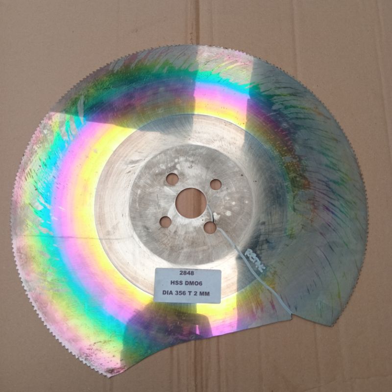 Circle Saw Pelangi HSS Tebal 2 mm, 2.5 mm Bahan Taji Bahan Bilah Bahan Pisau Seset Bahan Pisau Dapur