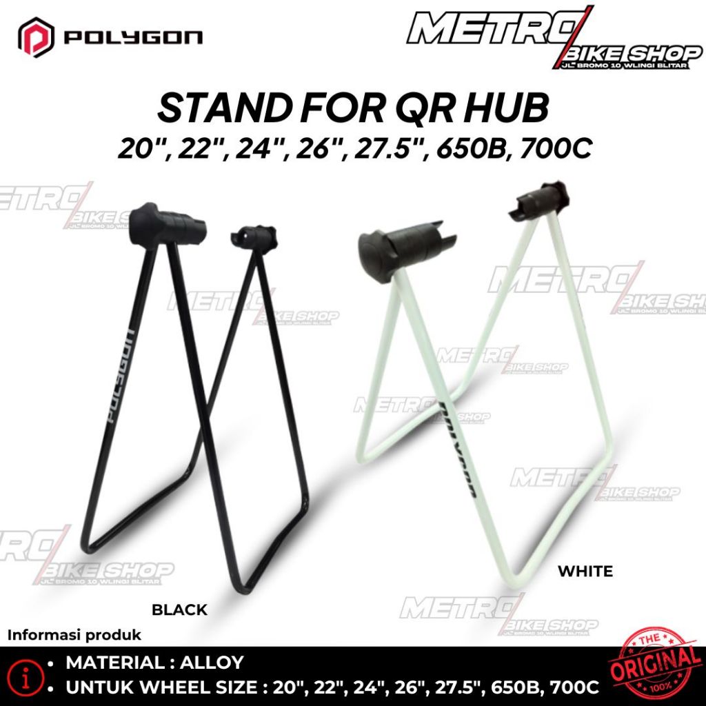 Paddock Stand Polygon Jagang Sepeda Stand for QR HUB Paddock Sepeda MTB Standart Sepeda Display