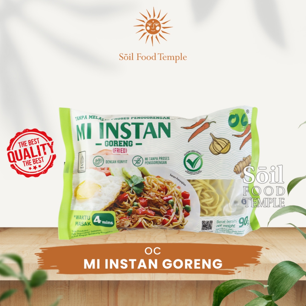 

Oc Noodle - Oc Mie Instant - Soil Food Temple