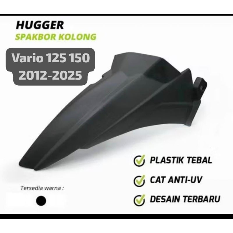 hugger spakbor kolong Vario 125 Vario 150 tahun 2012-2025 spakbor kolong model ori