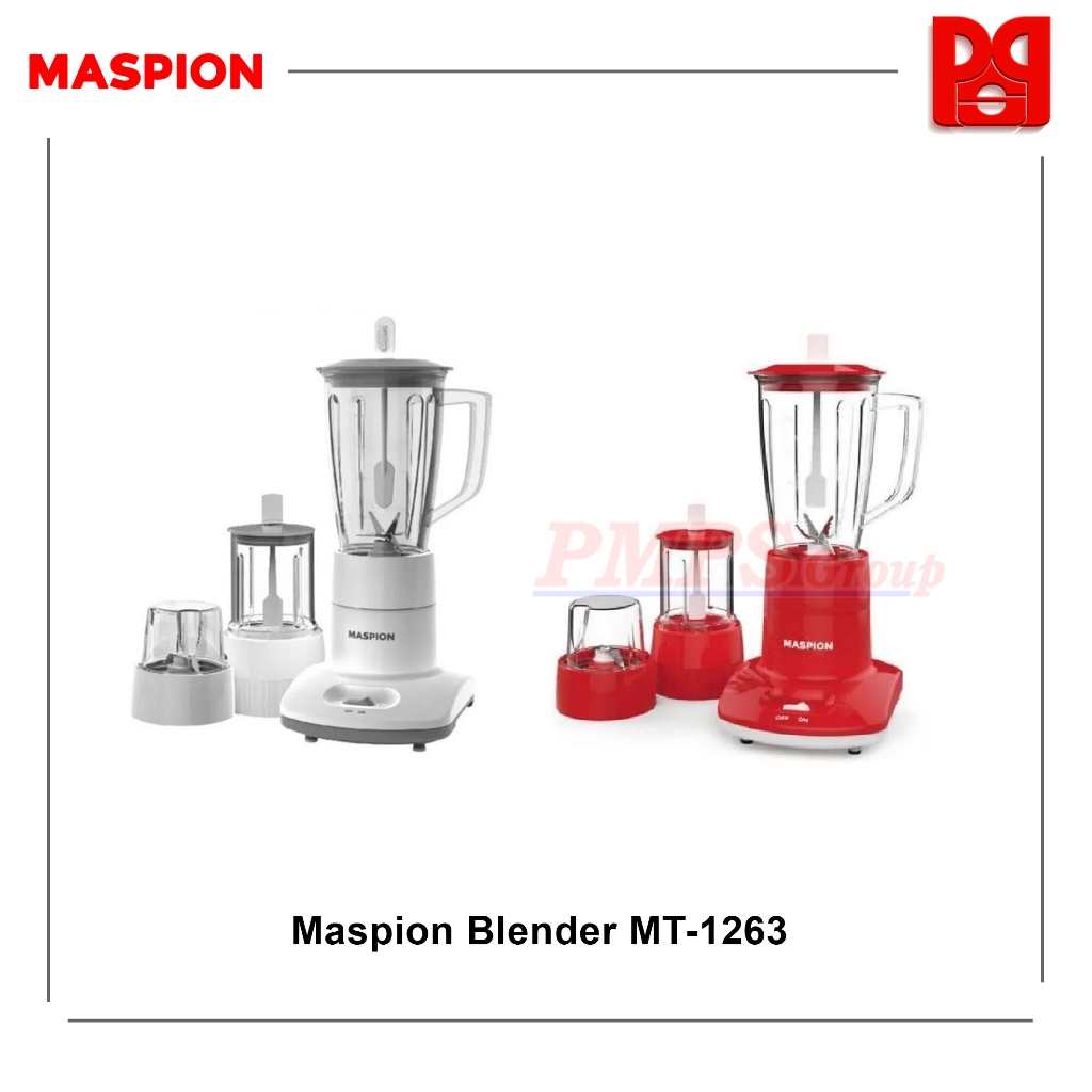 Maspion Blender Plastik 1 Liter MT-1263