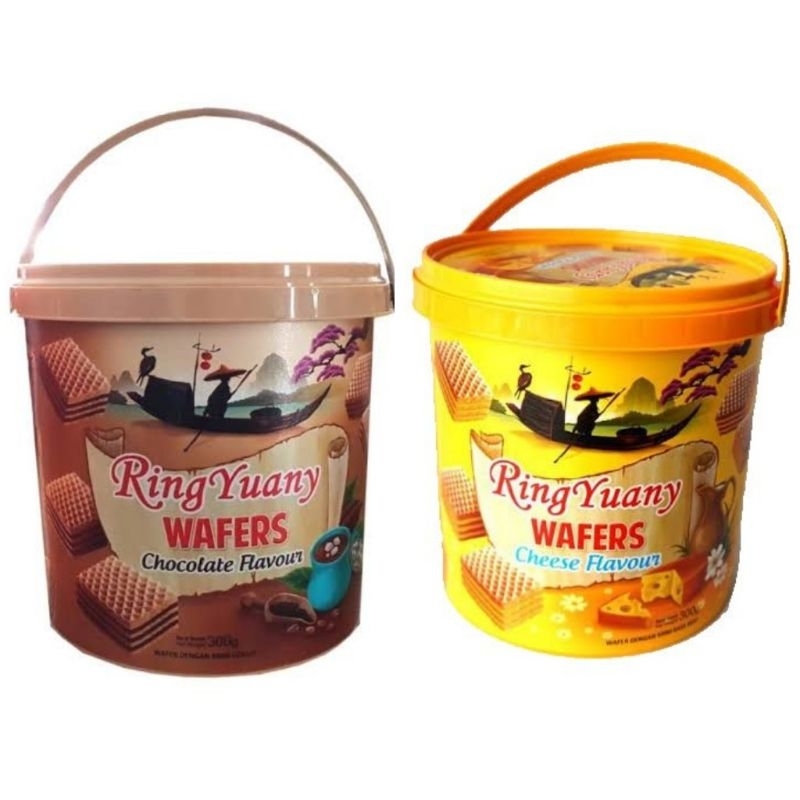 

RING YUANY Wafer Creamy Cheese Chocolate Kemasan Timba 300g