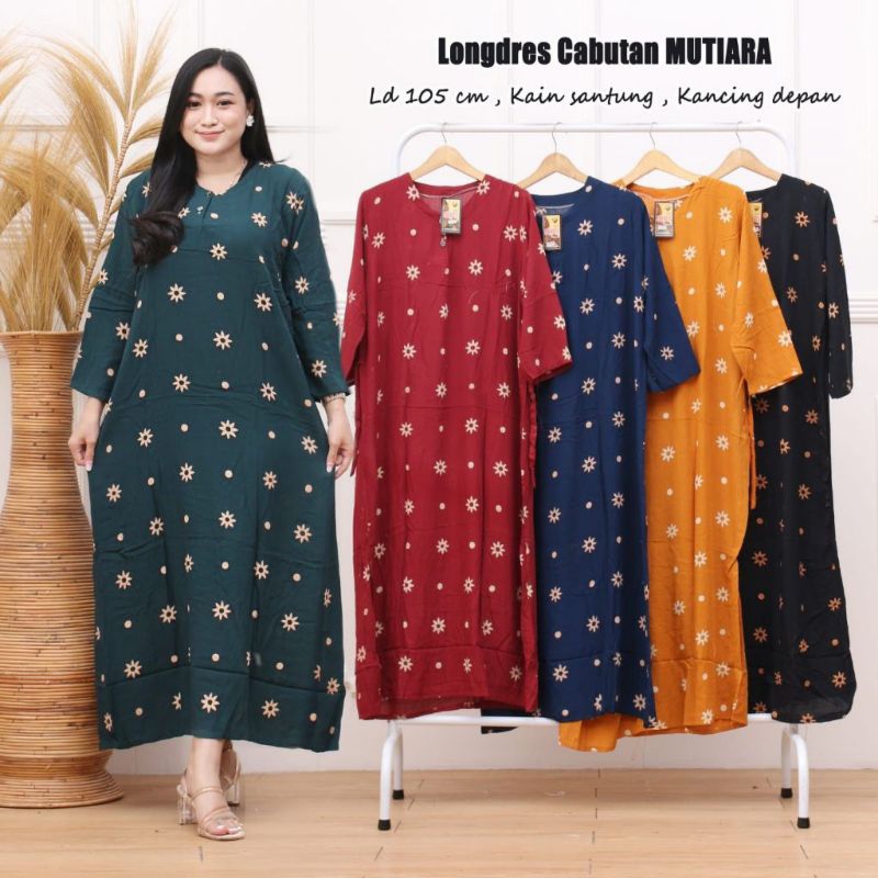 Daster lengan panjang [Premium] rayon 135 ribu dapat 3 pcs