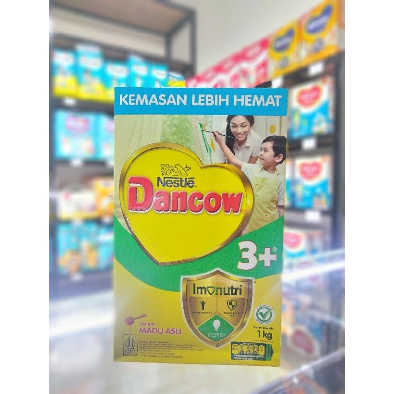 

Dancow 3+ 1000 gram rasa Vanila/madu asli