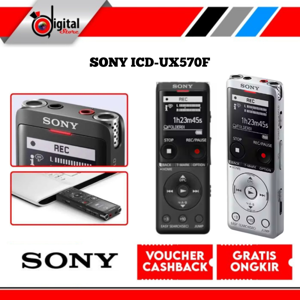 Sony ICD-UX570 Digital Voice Recorder