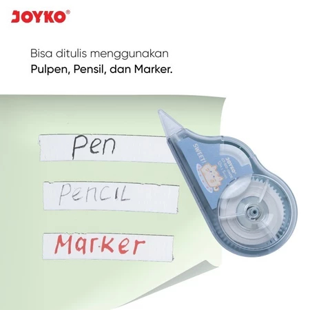 

TBMO CORRECTION TAPE JOYKO CT-522 SWDS/Pita Koreksi Correction Tape Joyko CT-522 Sweet Dessert